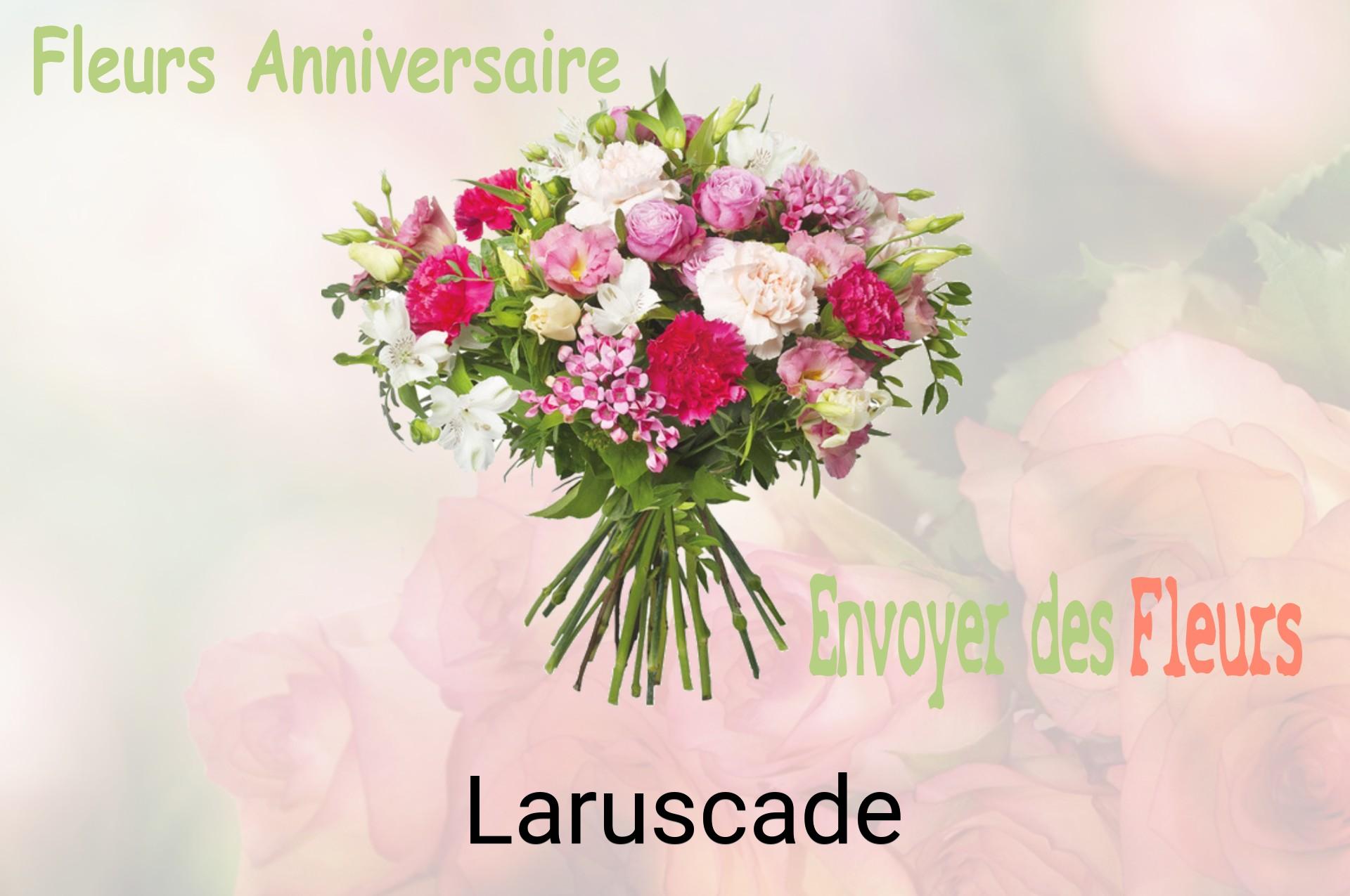 Bouquet de fleurs d’anniversaire livré à Laruscade